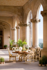 Habersham Valencia Round Dining Table