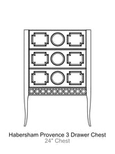 Habersham Provence 3 Drawer Chest