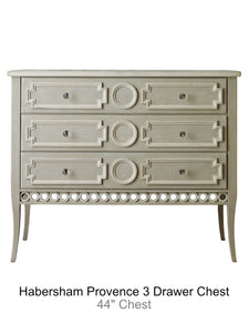 Habersham Provence 3 Drawer Chest