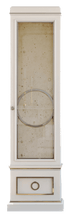 Habersham Astoria Curio with either glass or antique mirror door panel | 03-2333, 03-2333-M | ROLLADA